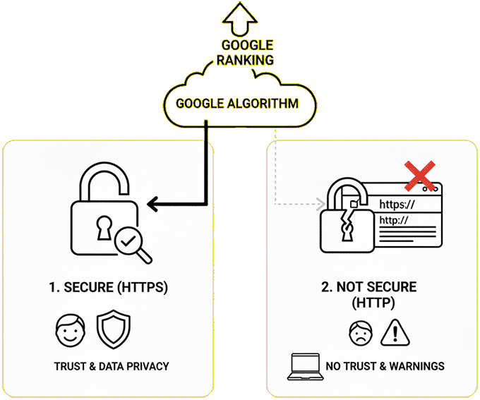 Подобряване на сигурността с SSH и HSTS